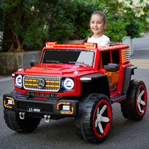 儿童电动车可坐男女宝宝四轮遥控汽车音乐充电自驾电瓶四驱玩具车